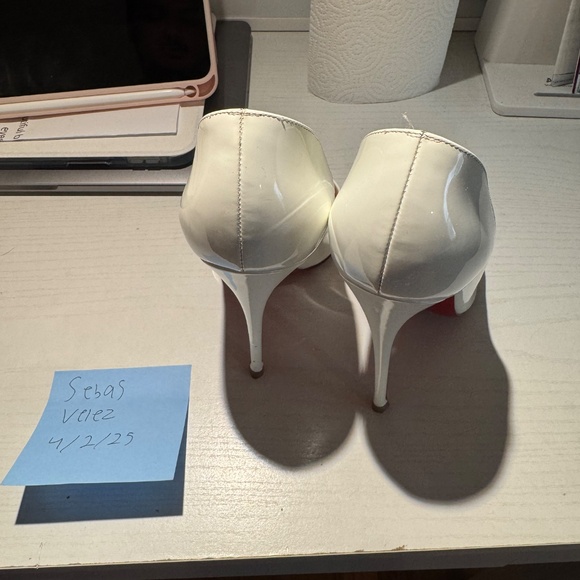 White So Kates Christian Louboutin - Picture 3 of 5